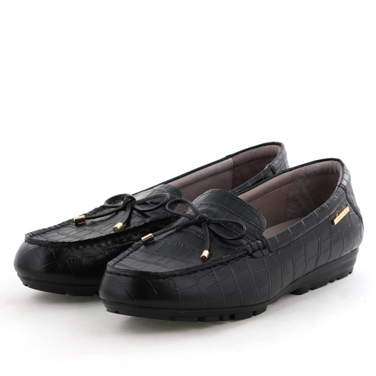 《予約/10月上旬頃入荷予定》リボンモチーフモカシン/651328