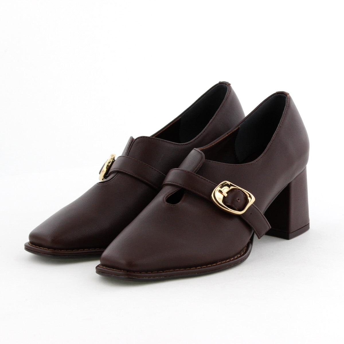 【25AW】ベルトモチーフパンプス/651329