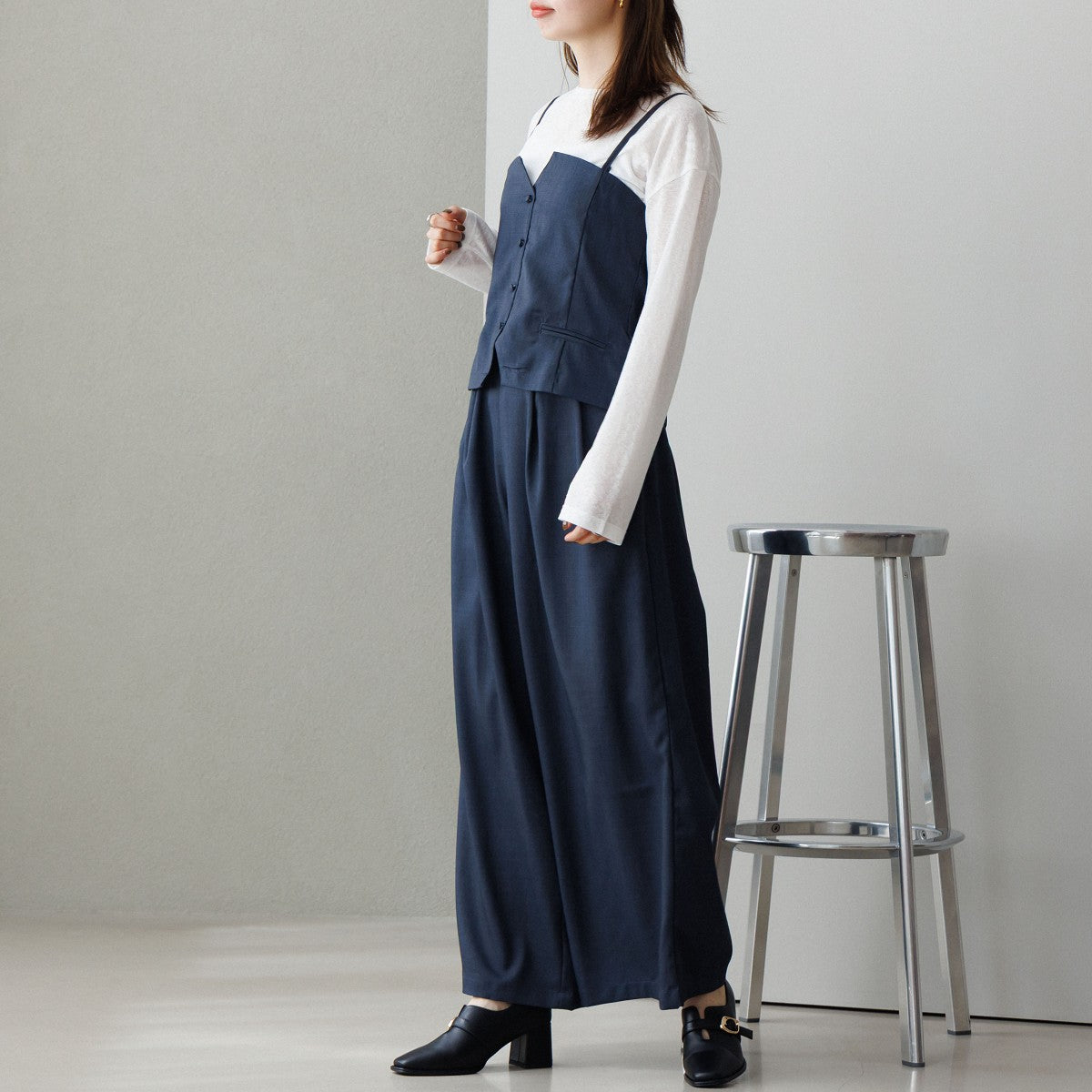 【25AW】ベルトモチーフパンプス/651329