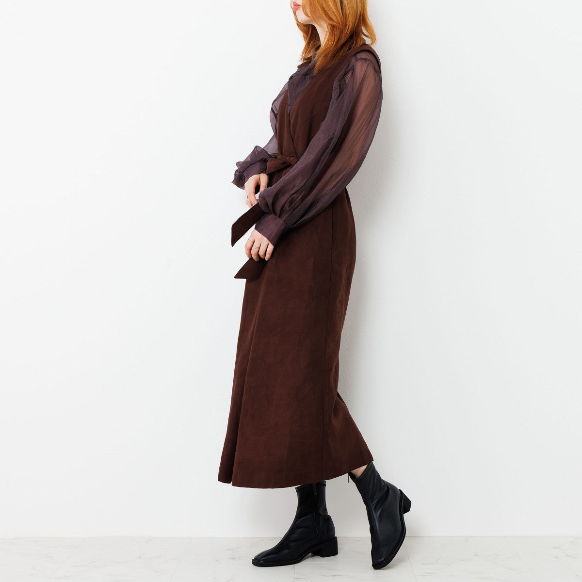 【25AW】軽量ソールシープストレッチブーツ/651401