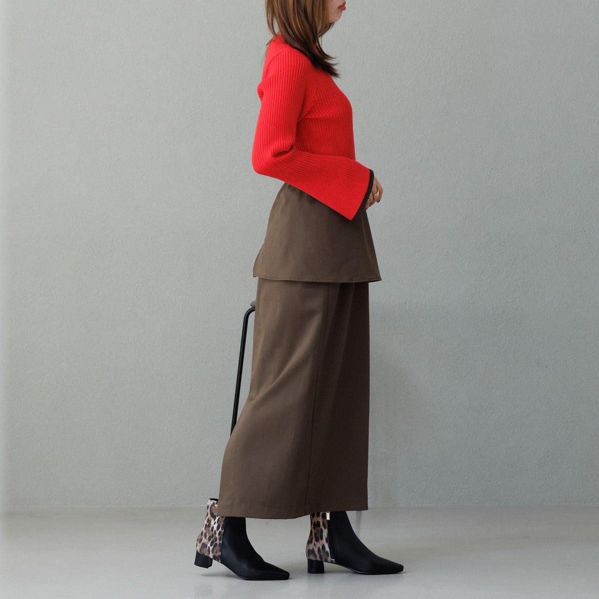 【25AW】ポインテッドトゥショートブーツ/651402
