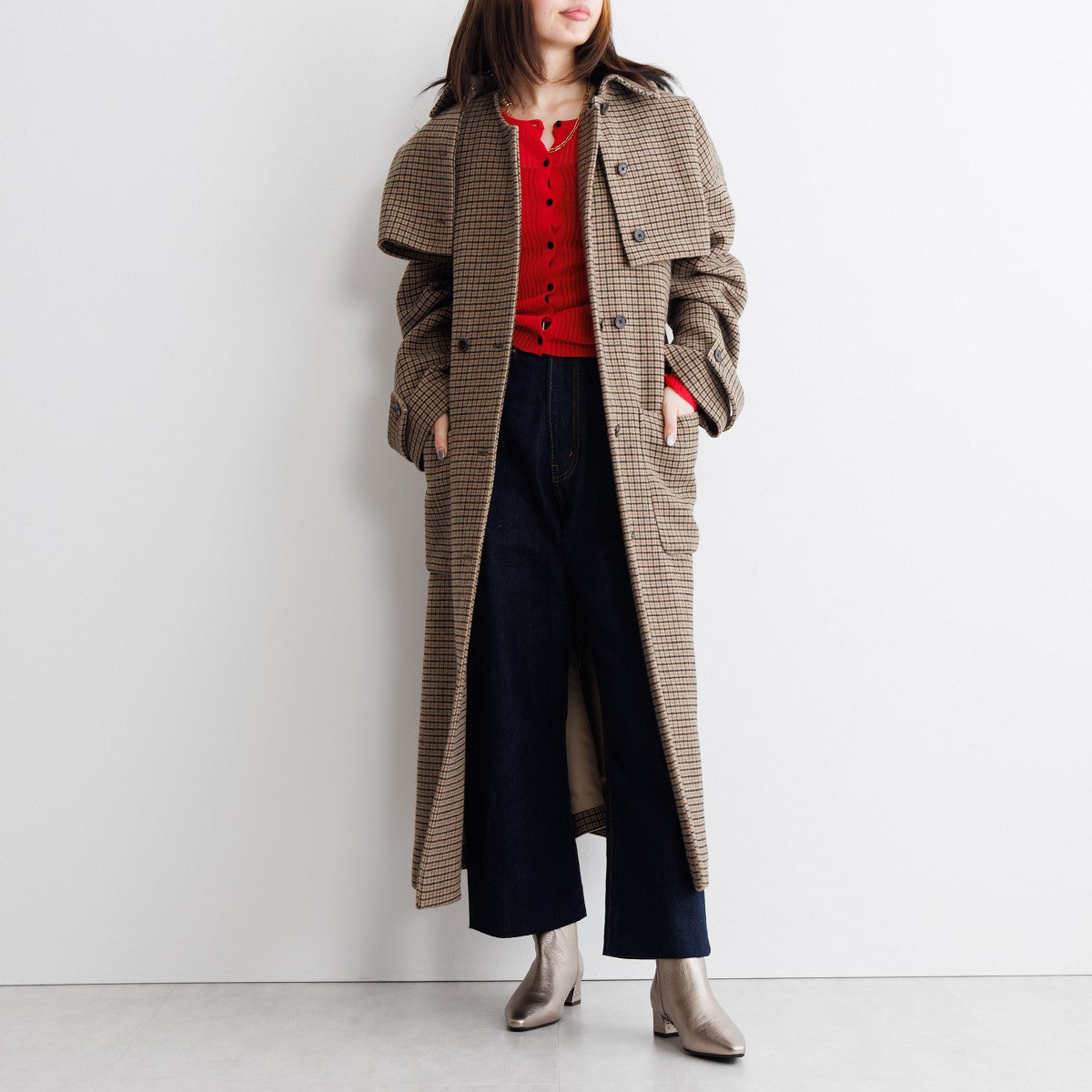 【25AW】ポインテッドトゥショートブーツ/651402