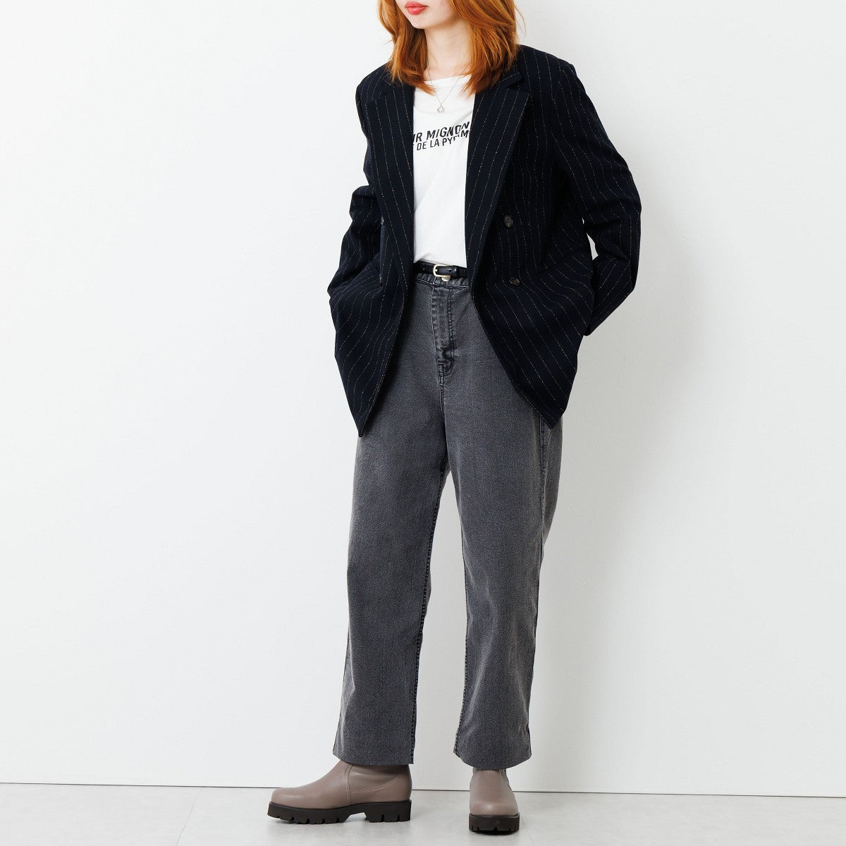 《予約/12月上旬入荷予定》トラックソールサイドジップストレッチブーツ/651403