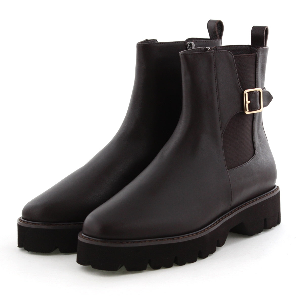 【25AW】トラックソールサイドゴアベルトブーツ/651406