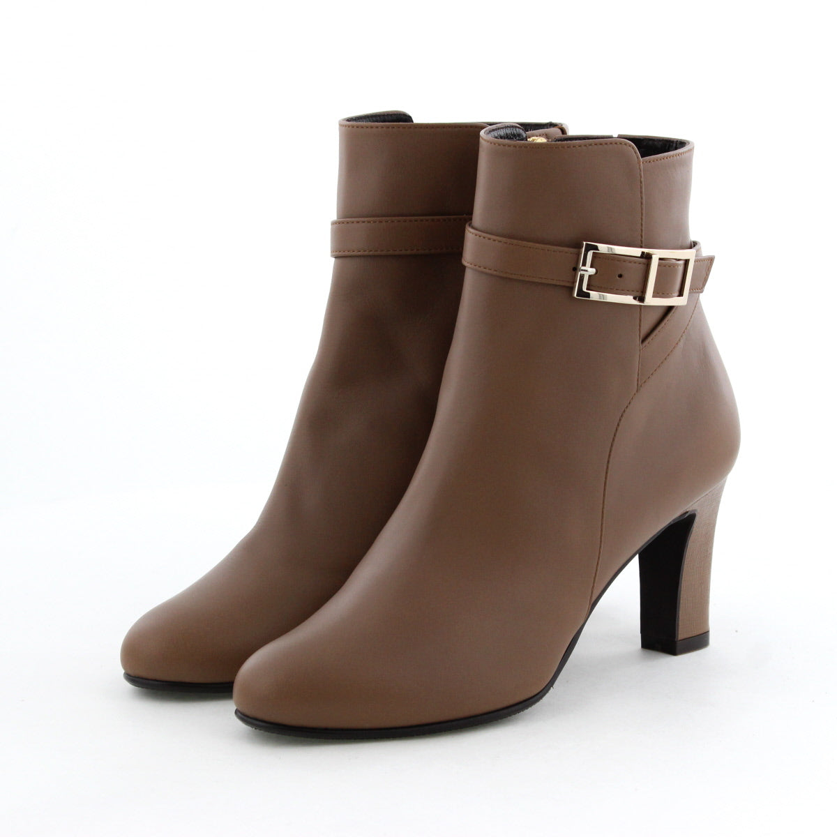 【25AW】サイドバックルヒールブーツ/651410