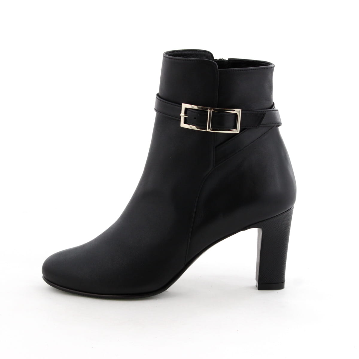 【25AW】サイドバックルヒールブーツ/651410