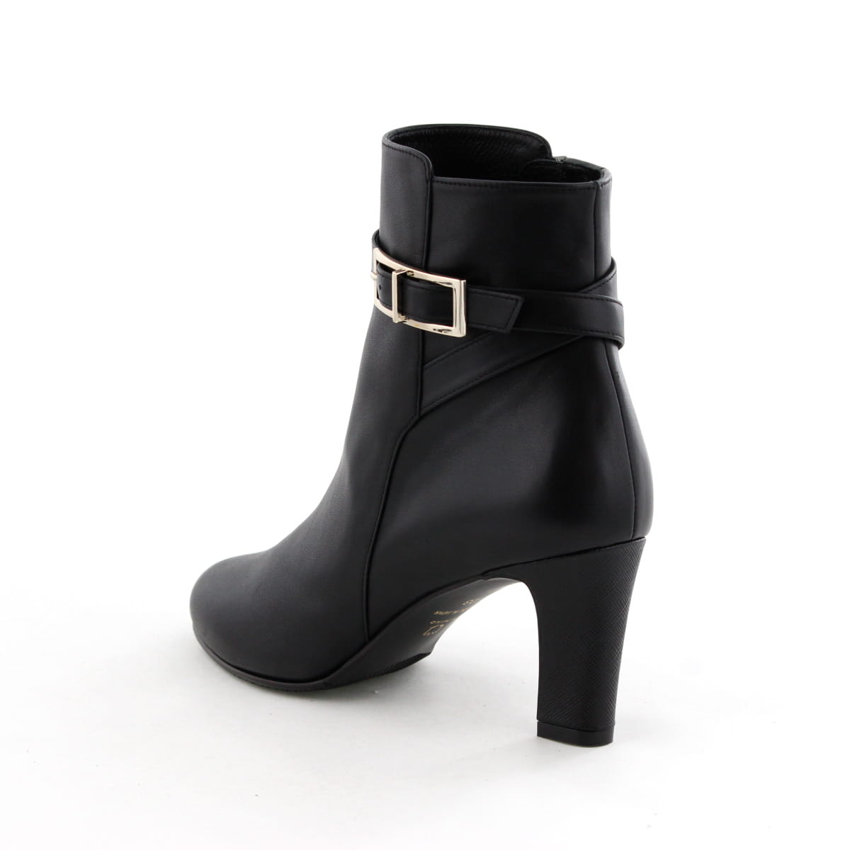 【25AW】サイドバックルヒールブーツ/651410