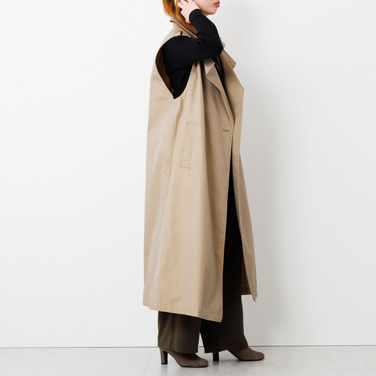 【25AW】サイドバックルヒールブーツ/651410