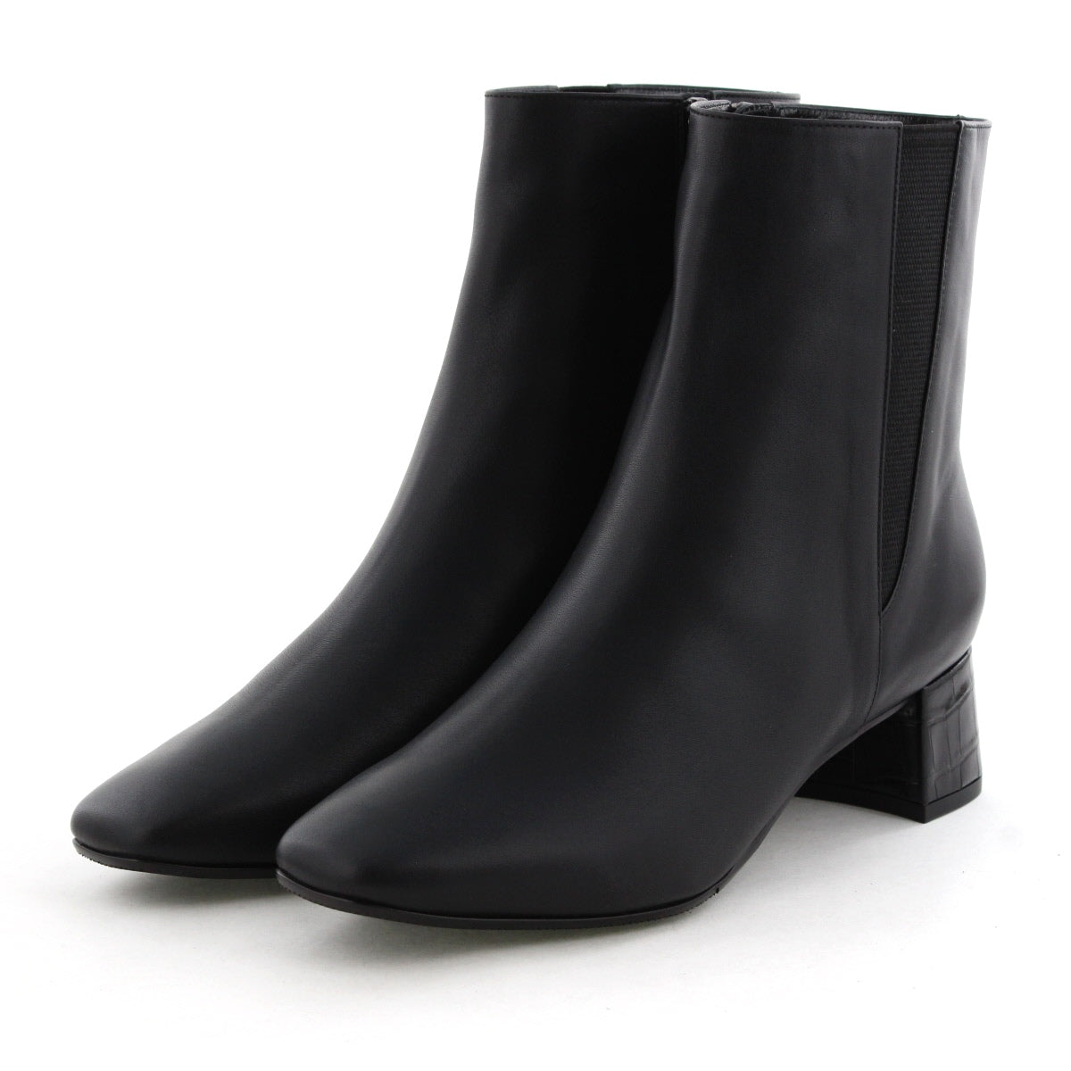 【25AW】スクエアトゥサイドゴアブーツ/651411