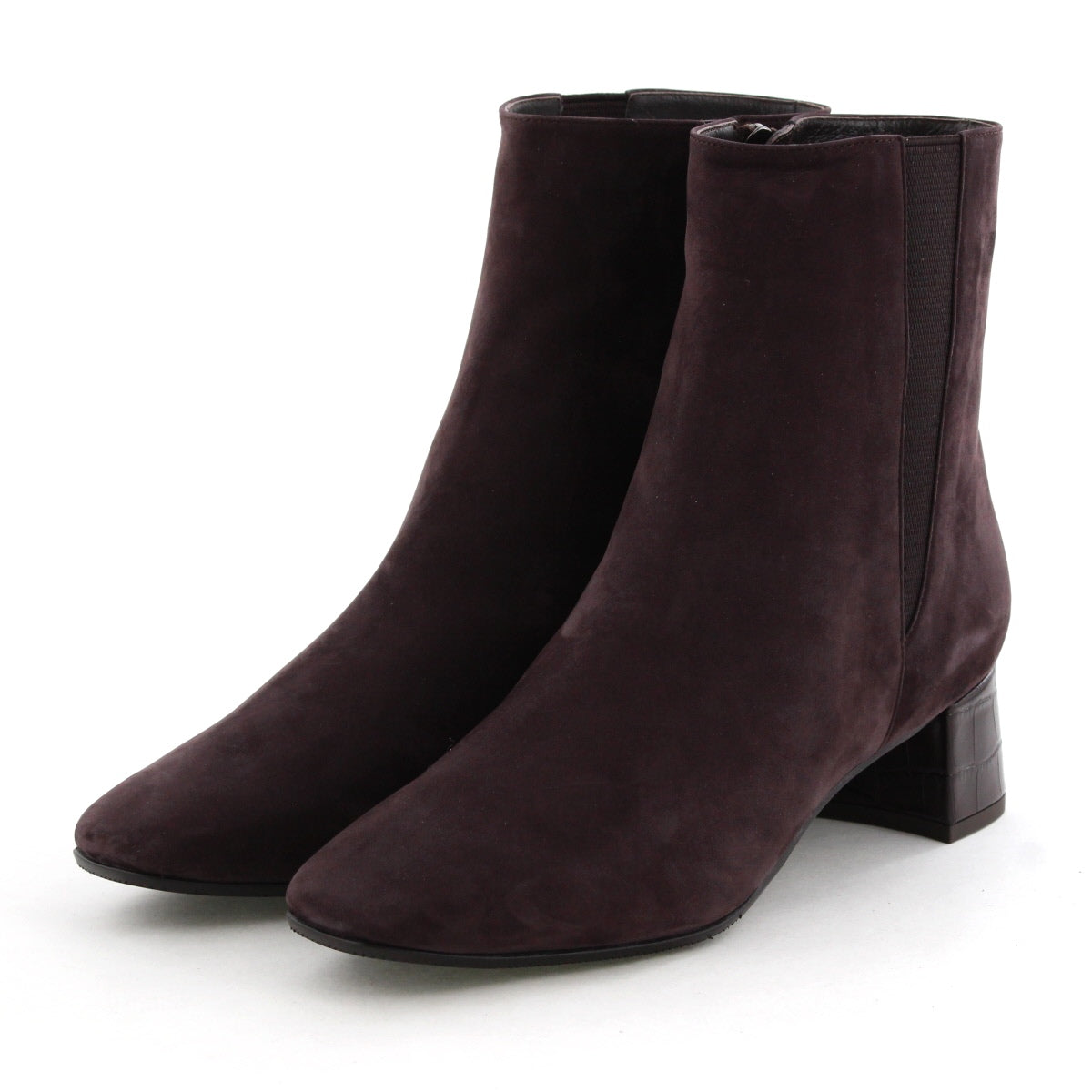 【25AW】スクエアトゥサイドゴアブーツ/651411