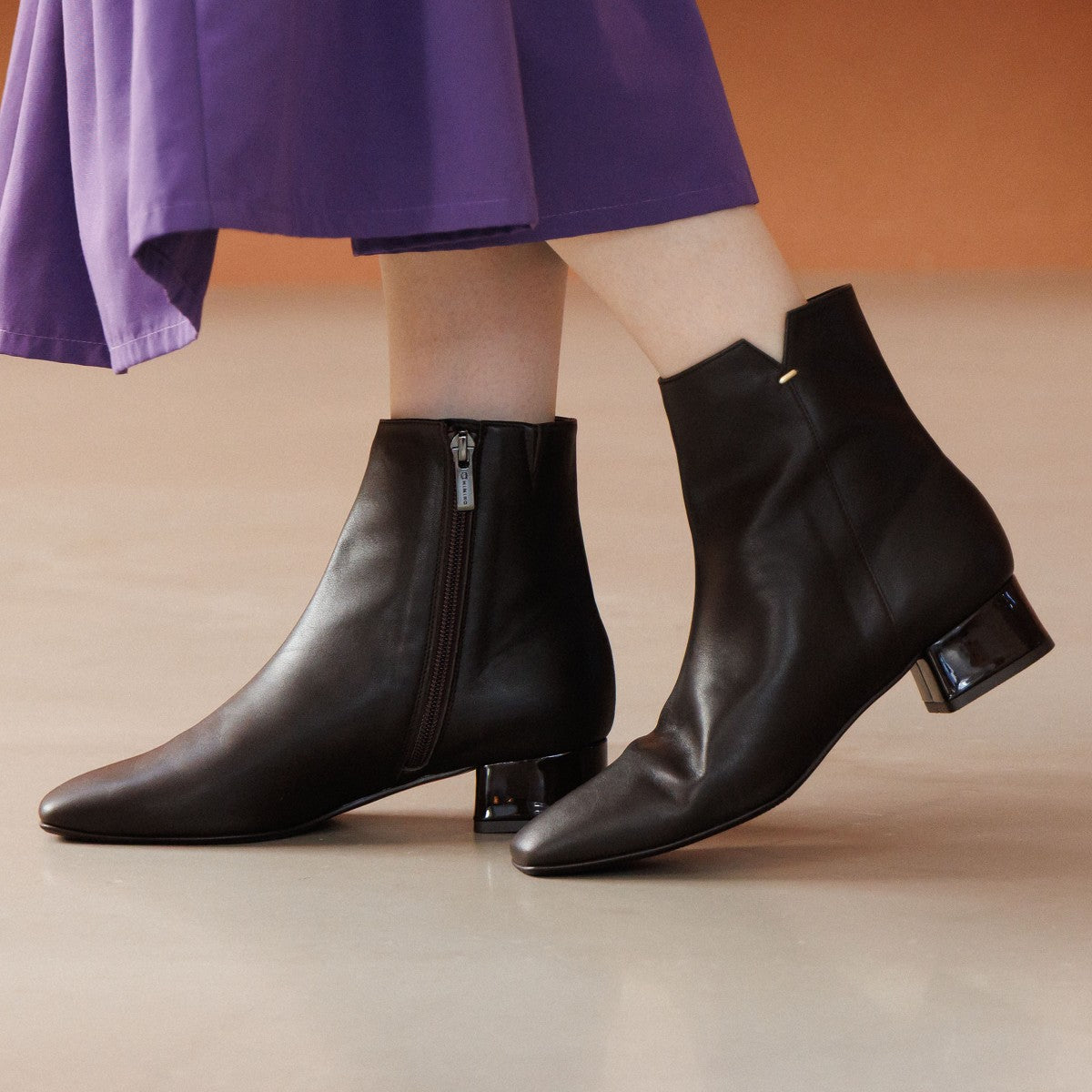 【25AW】サイドカットメタルポイントブーツ/651412