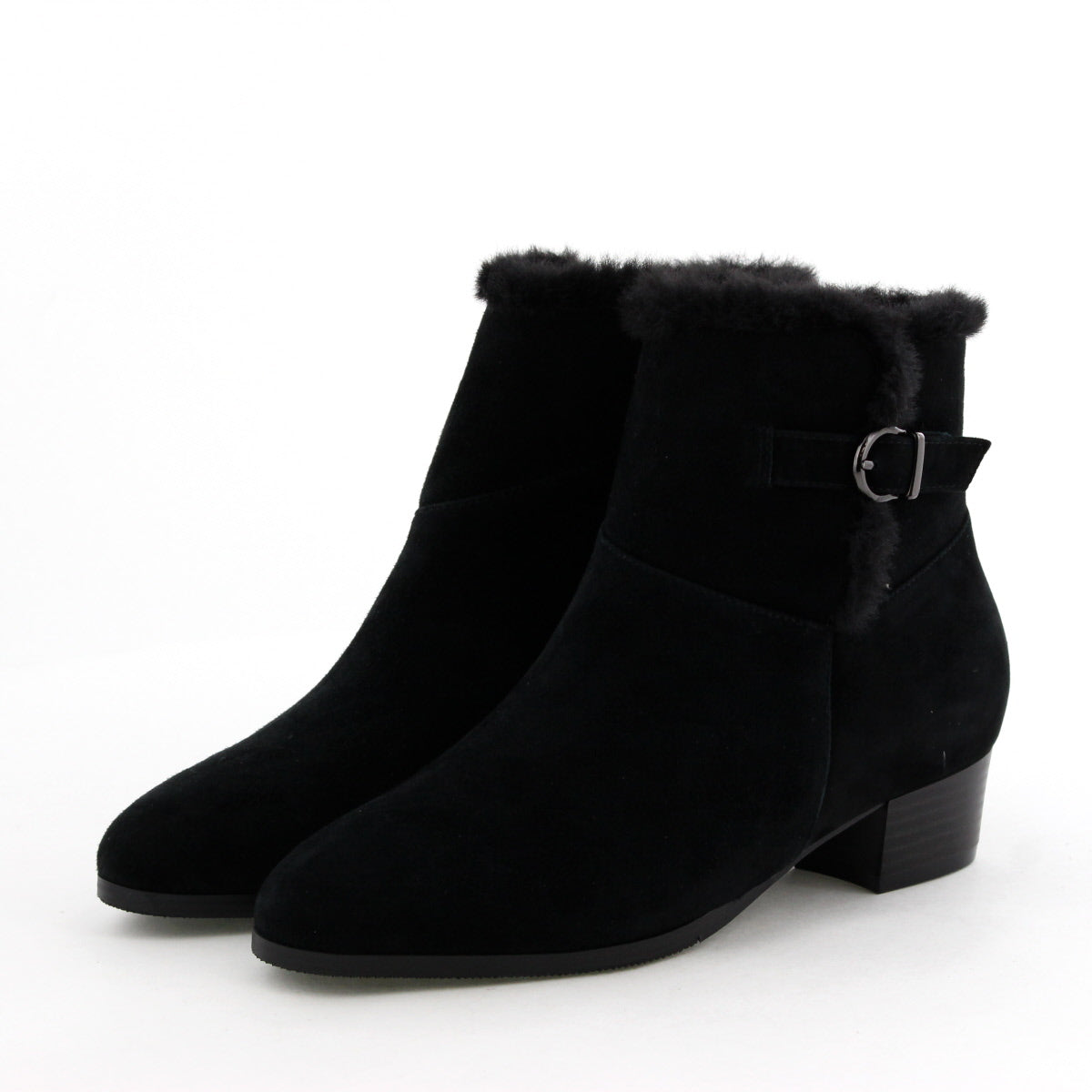 《予約/11月下旬頃入荷予定》バックル2WAYファーブーツ/651415