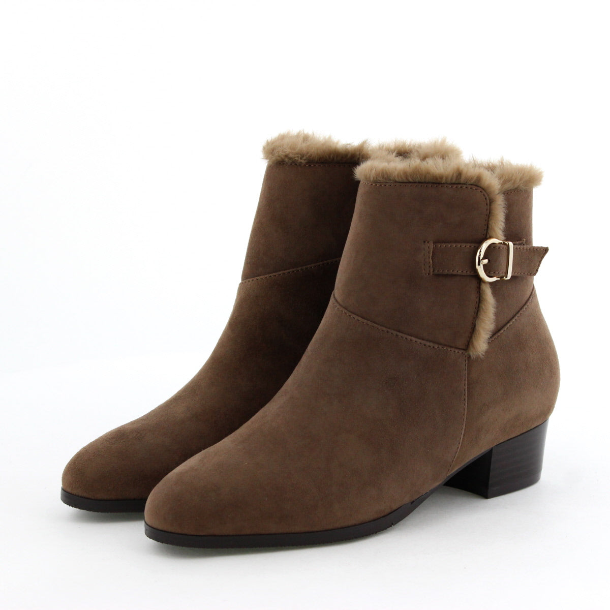 【SALE】バックル2WAYファーブーツ/651415