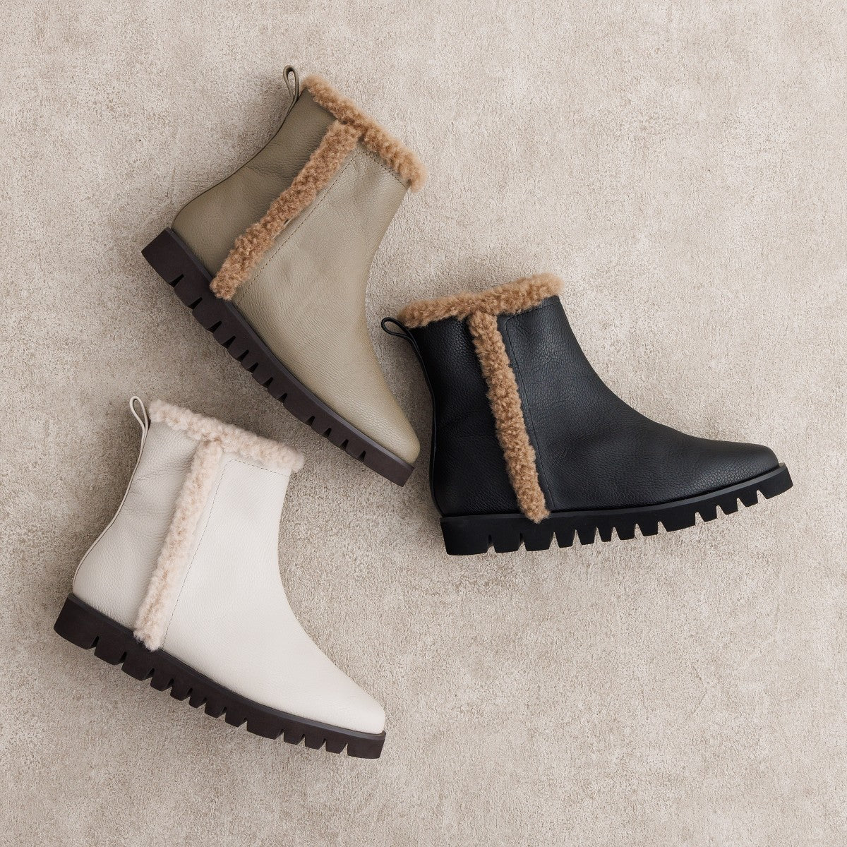 【25AW】ウェーブソールボアブーツ/651416