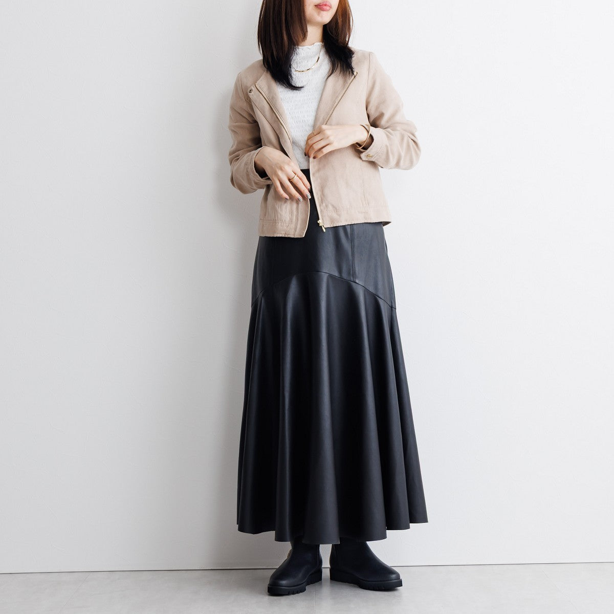 【25AW】ウェーブソールボアブーツ/651416