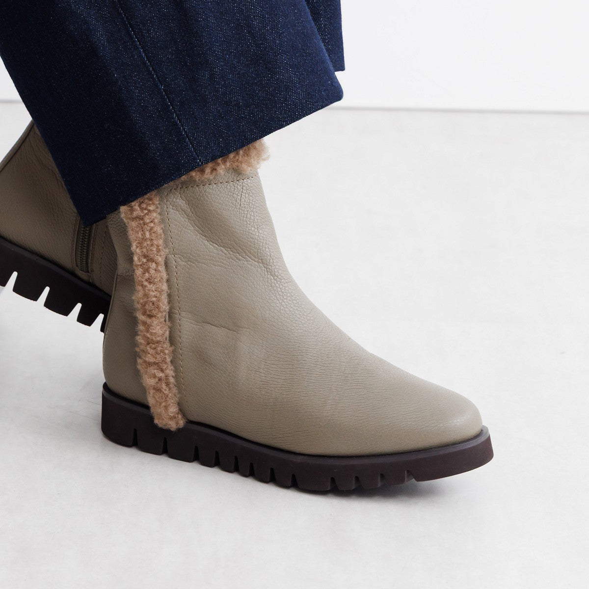 【25AW】ウェーブソールボアブーツ/651416