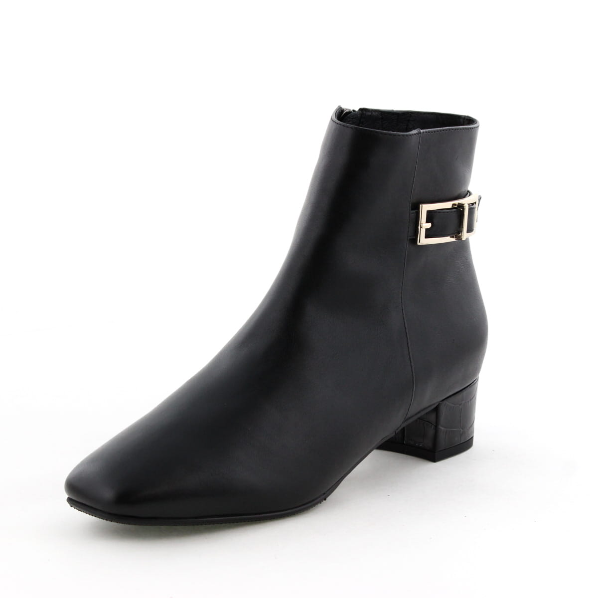 《予約/11月下旬頃入荷予定》スクエアバックルサイドベルトブーツ/651417