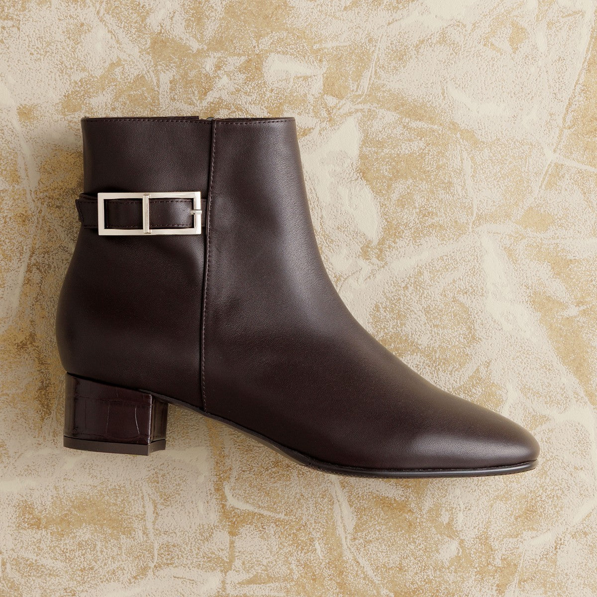 《予約/11月下旬頃入荷予定》スクエアバックルサイドベルトブーツ/651417