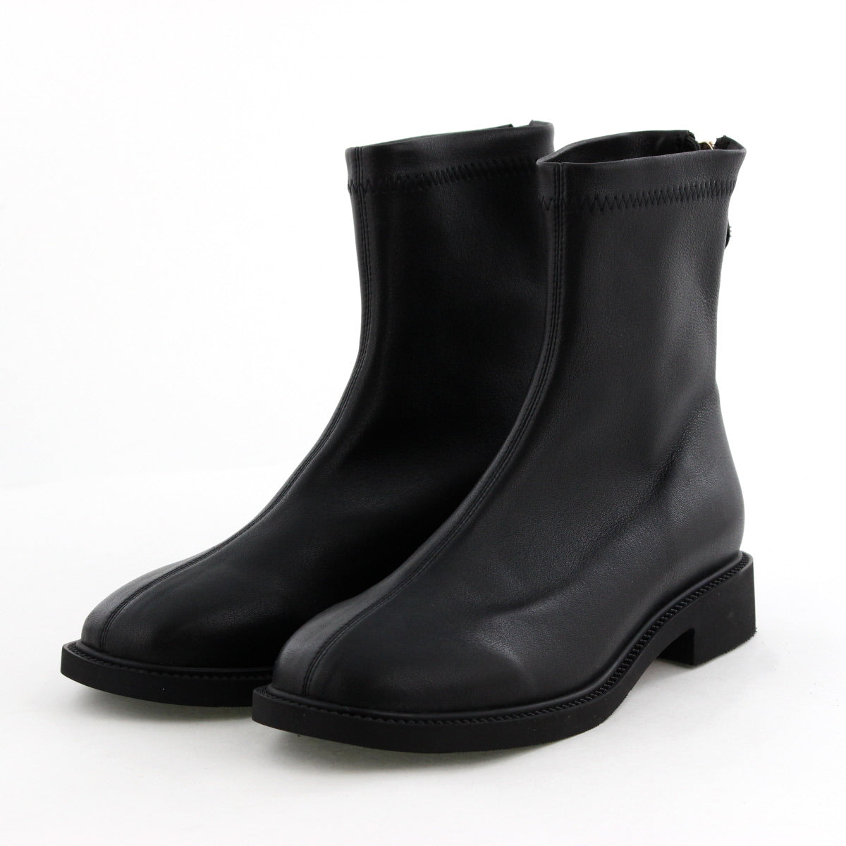 【25AW】ラウンドトゥストレッチブーツ/651422