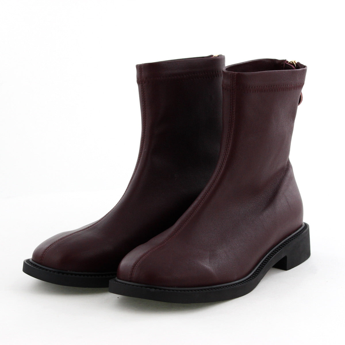 【25AW】ラウンドトゥストレッチブーツ/651422