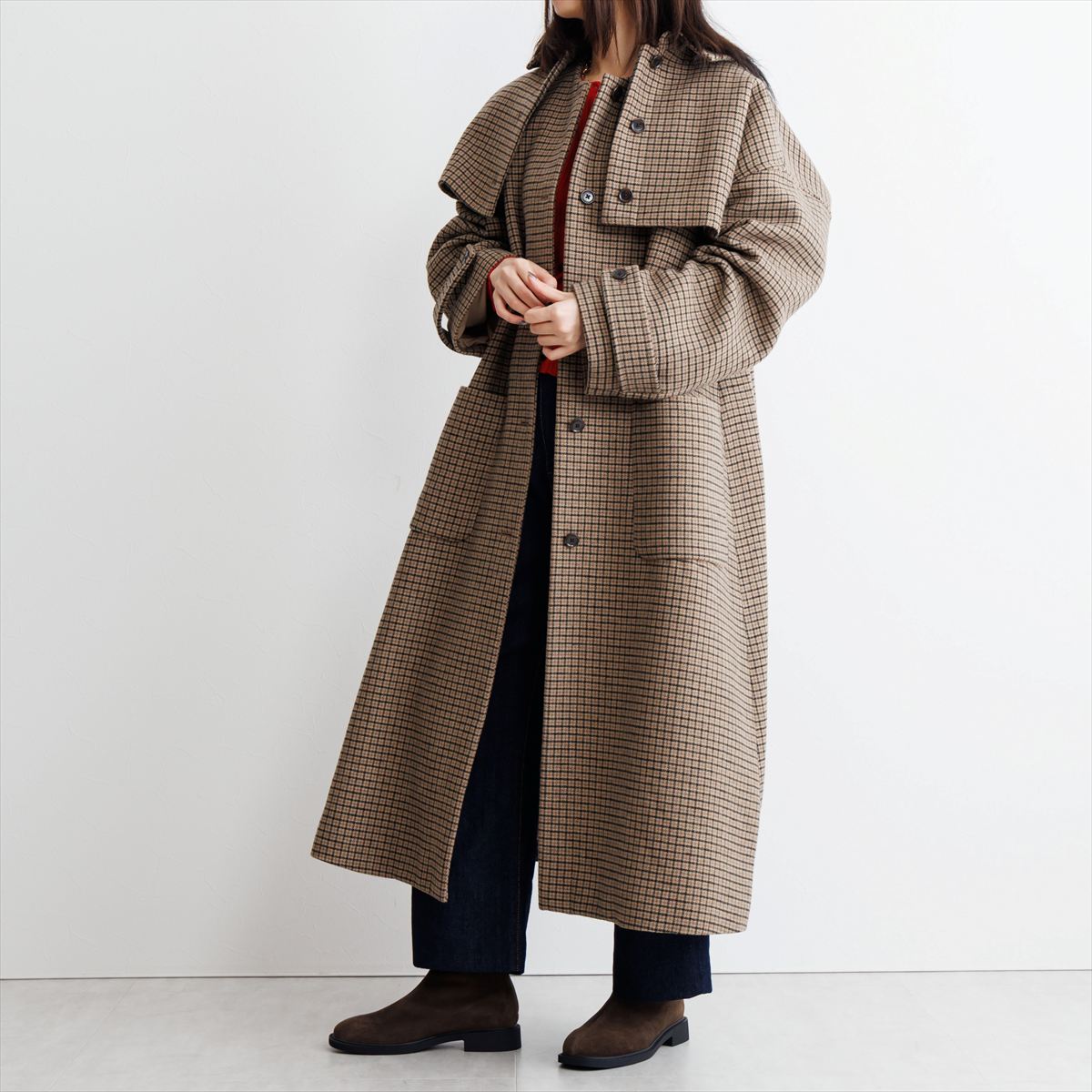 【25AW】ラウンドトゥストレッチブーツ/651422