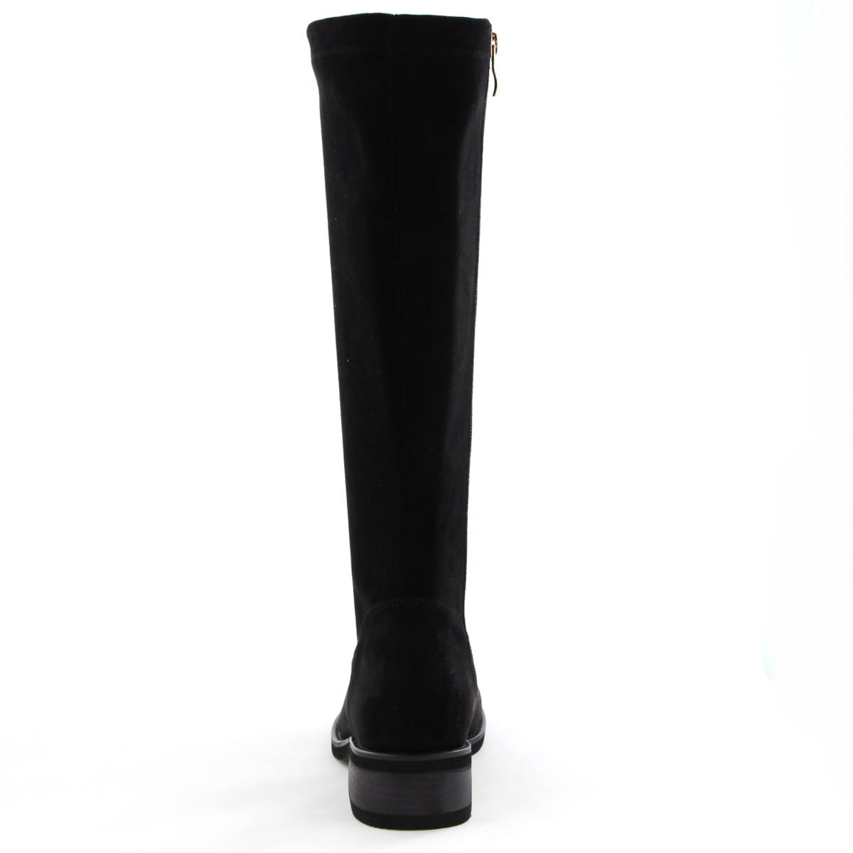 《予約/12月中旬入荷予定》ラウンドトゥストレッチロングブーツ/651424