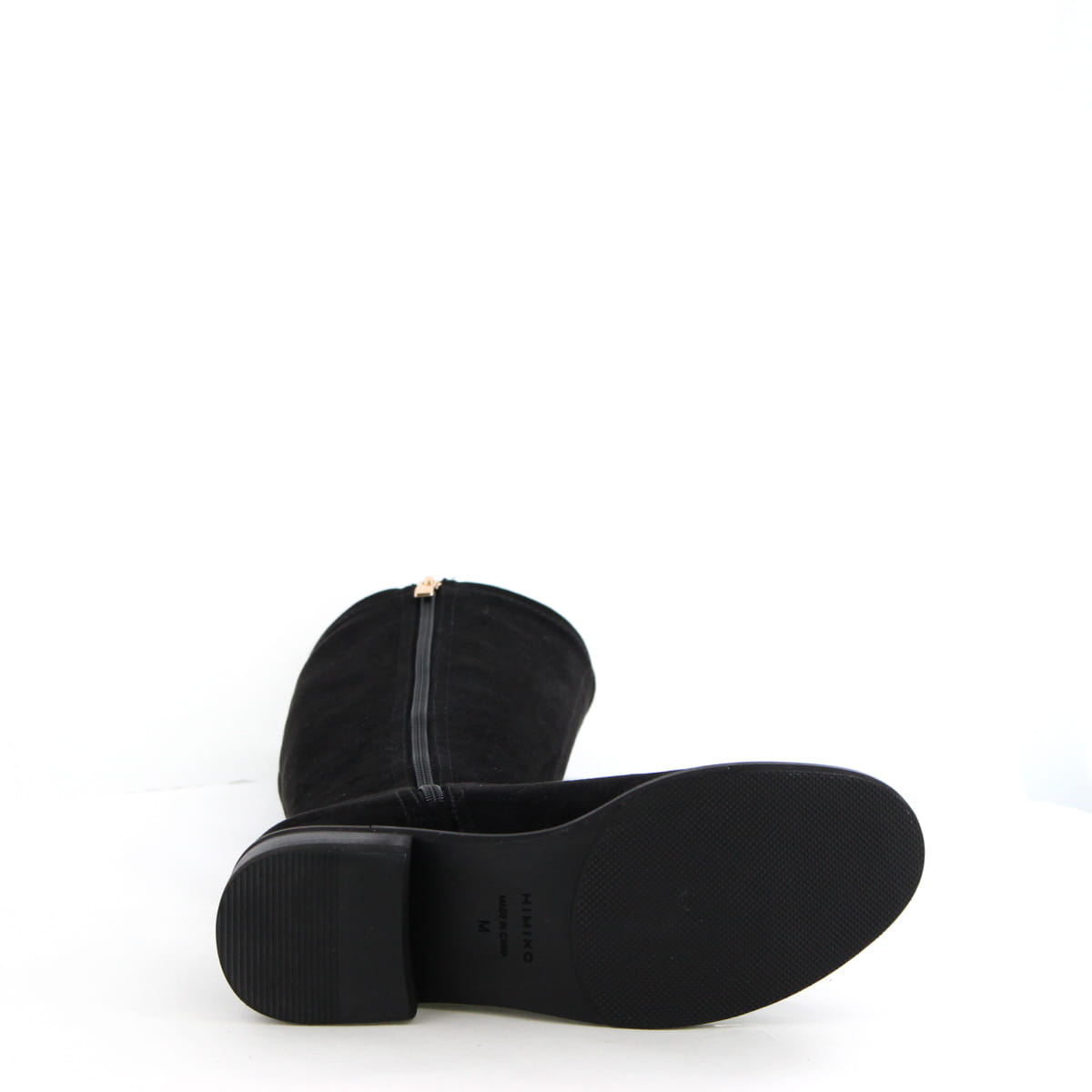 《予約/12月中旬入荷予定》ラウンドトゥストレッチロングブーツ/651424