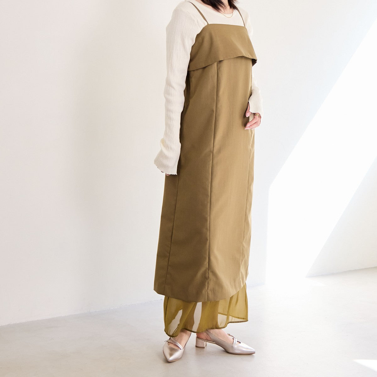 【SALE】ダブルベルトスリングバックパンプス/651506