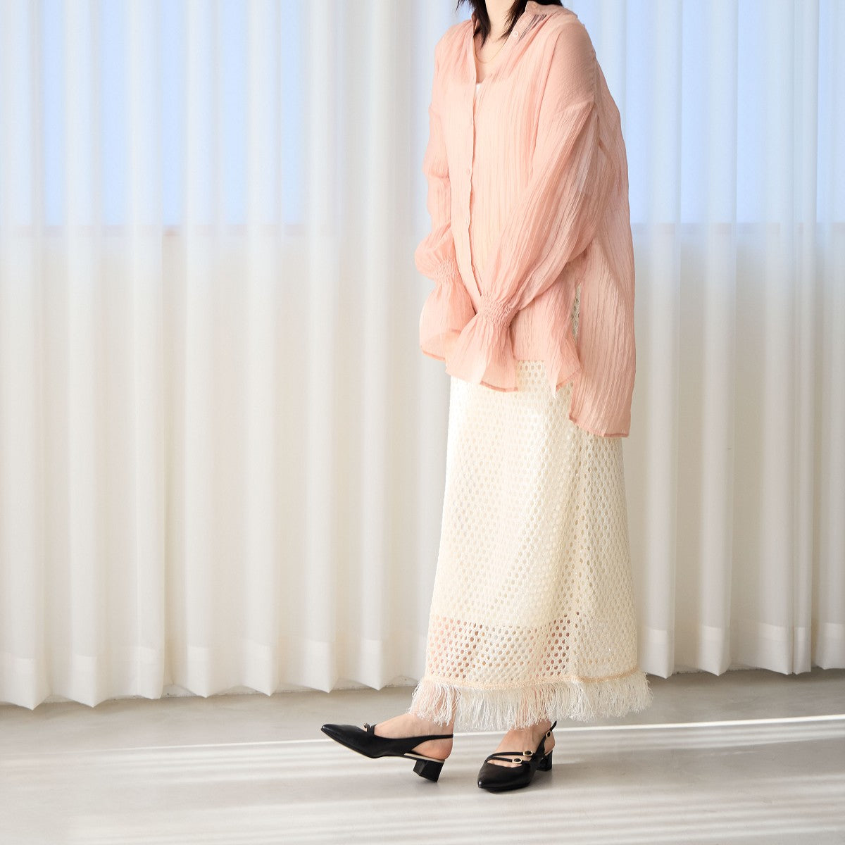 【SALE】ダブルベルトスリングバックパンプス/651506