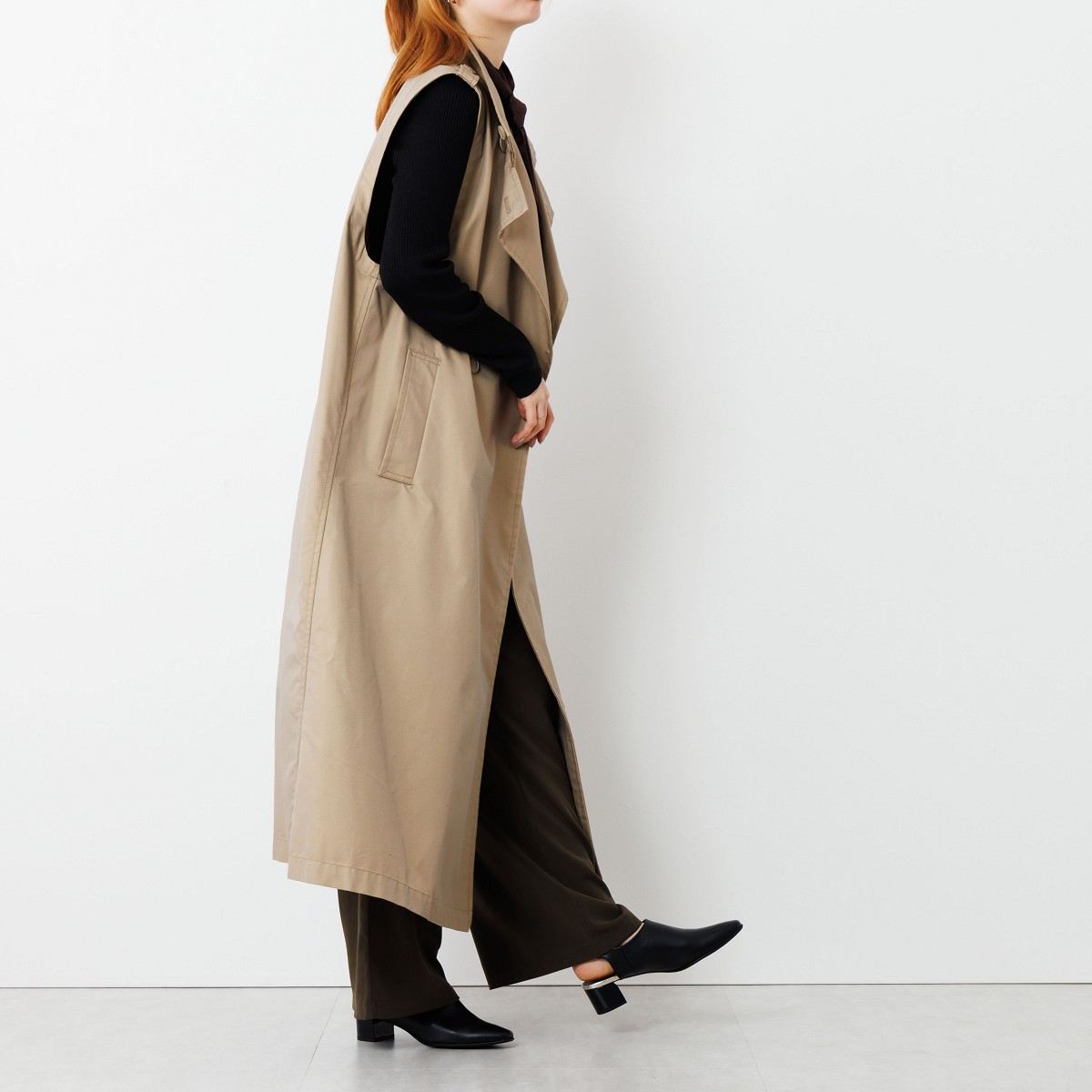 【25AW】ヒールアップカバードシューズ/651514