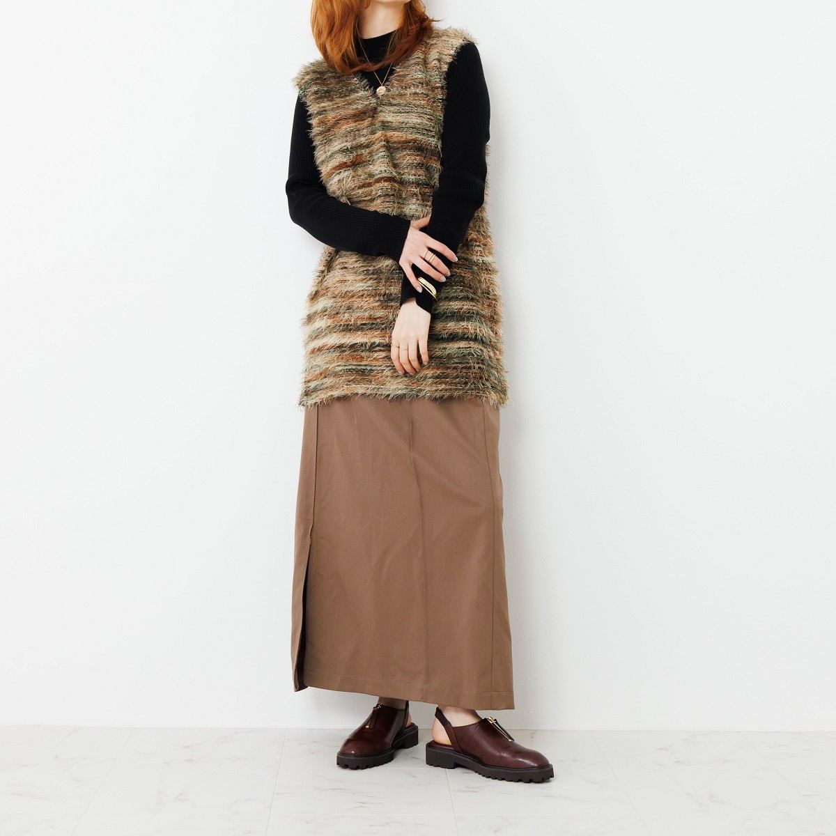 【25AW】センタージップクロッグシューズ/651516