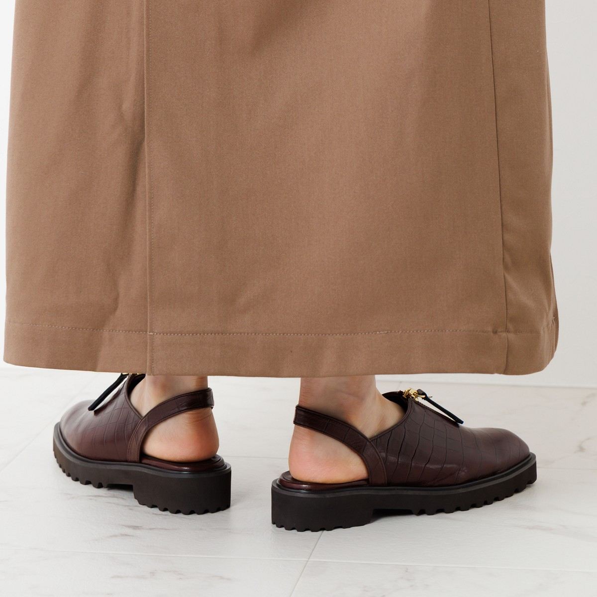 【25AW】センタージップクロッグシューズ/651516