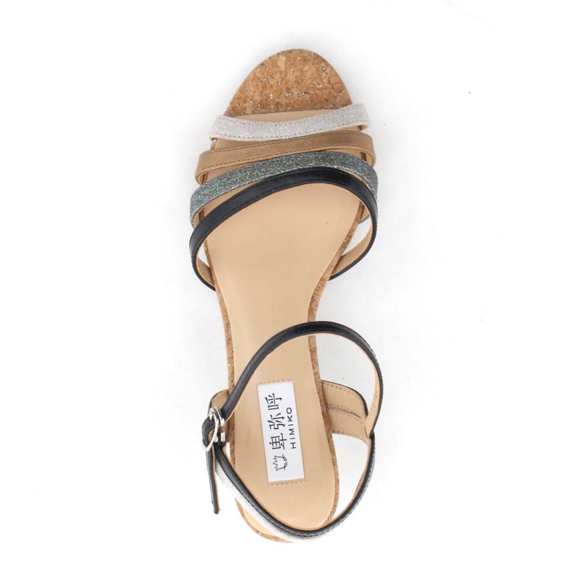 【SALE】ステンドグラスクリアヒールサンダル/653201