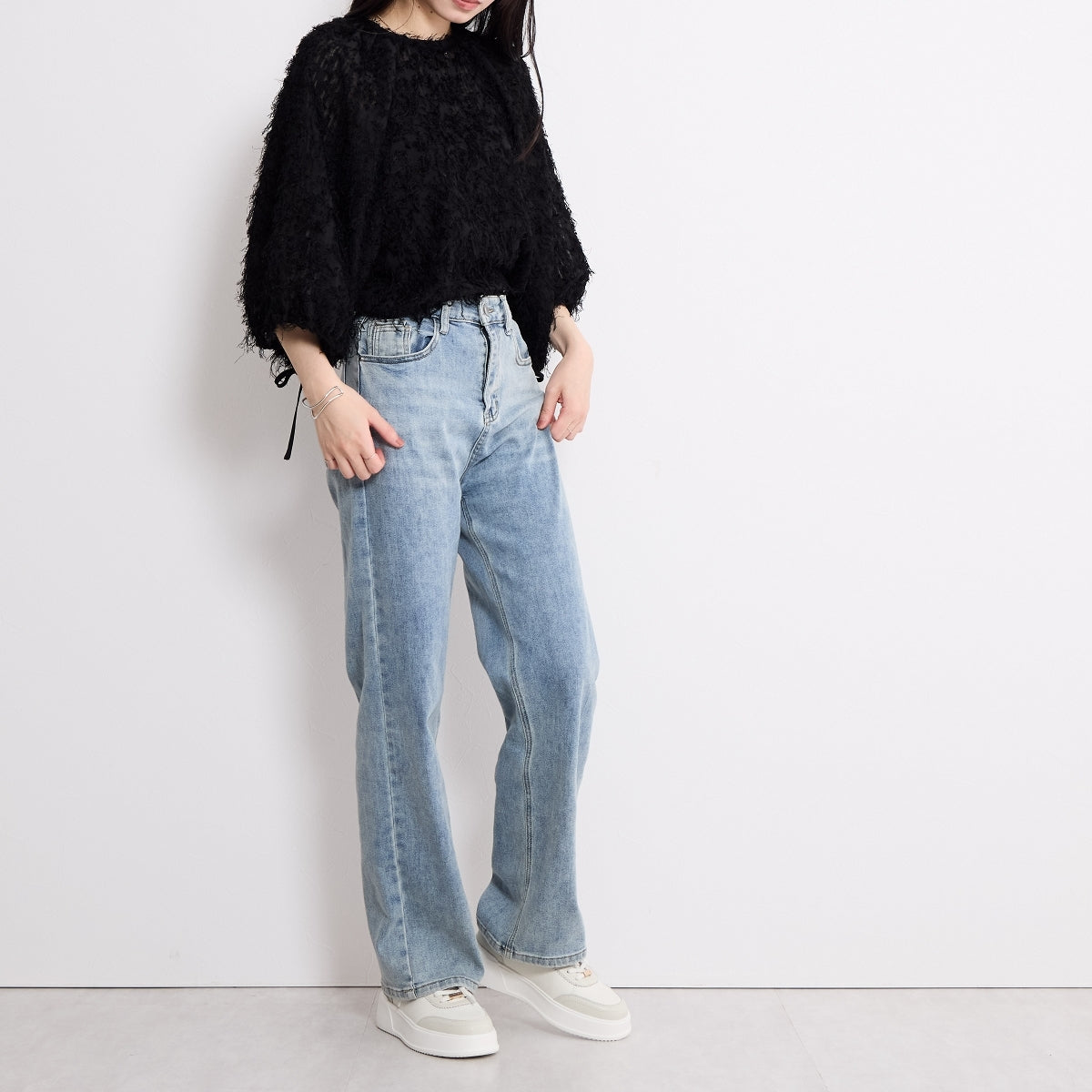 【25AW新色】厚底コートソールスニーカー/657102