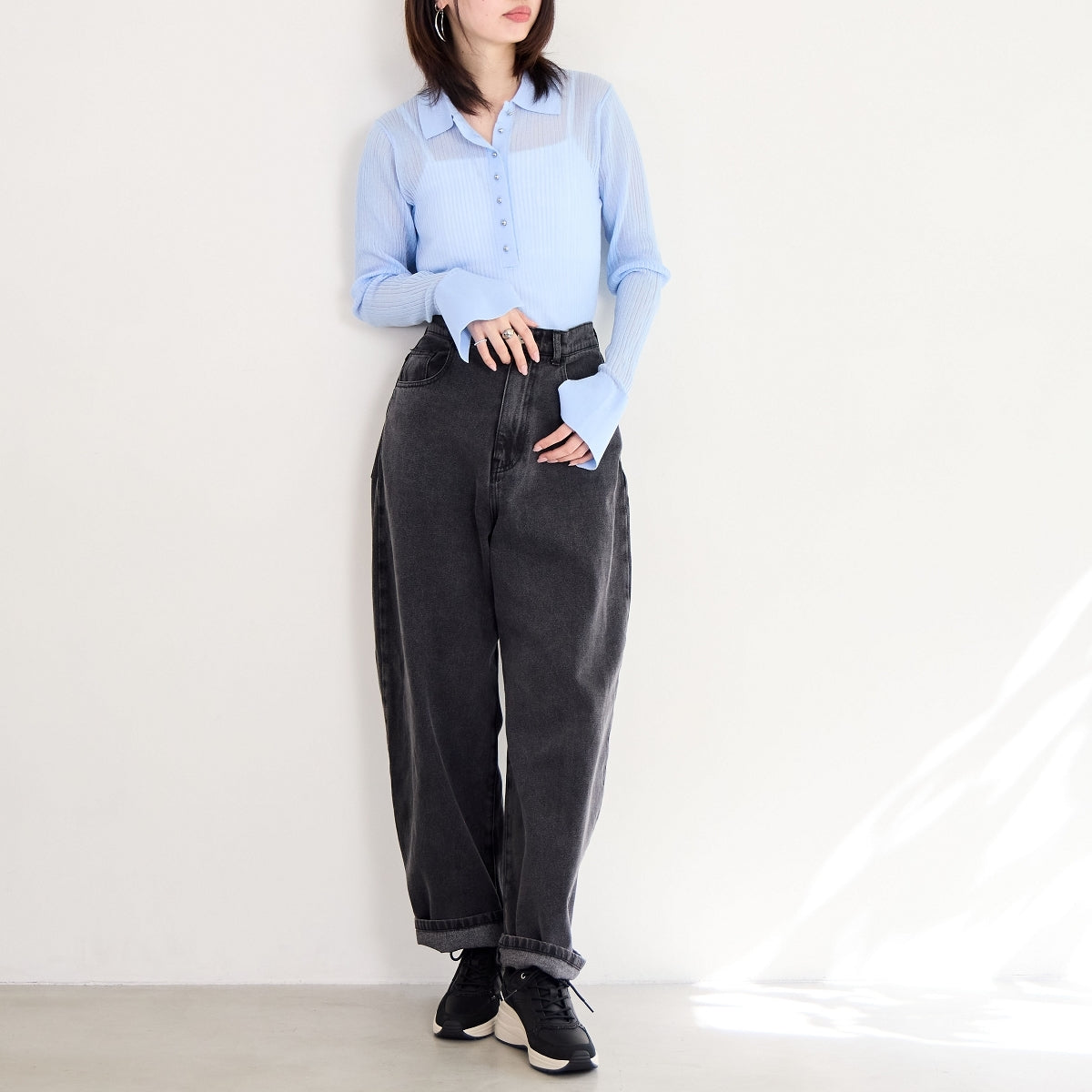 【25AW新色】美脚ヒールアップスニーカー/657106