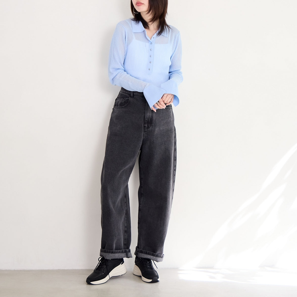 【25AW新色】美脚ヒールアップスニーカー/657106