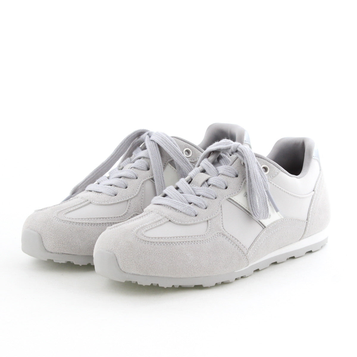 【26SS新色追加】フラットスエードコンビスニーカー/657302