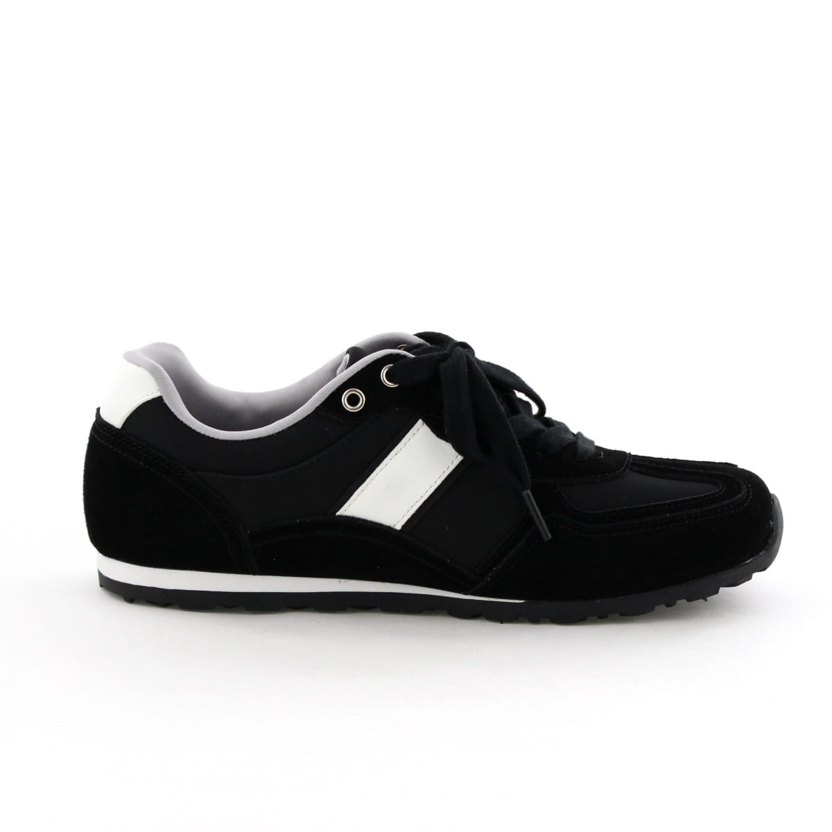 《予約/11月下旬頃入荷予定》フラットスエードコンビスニーカー/657302