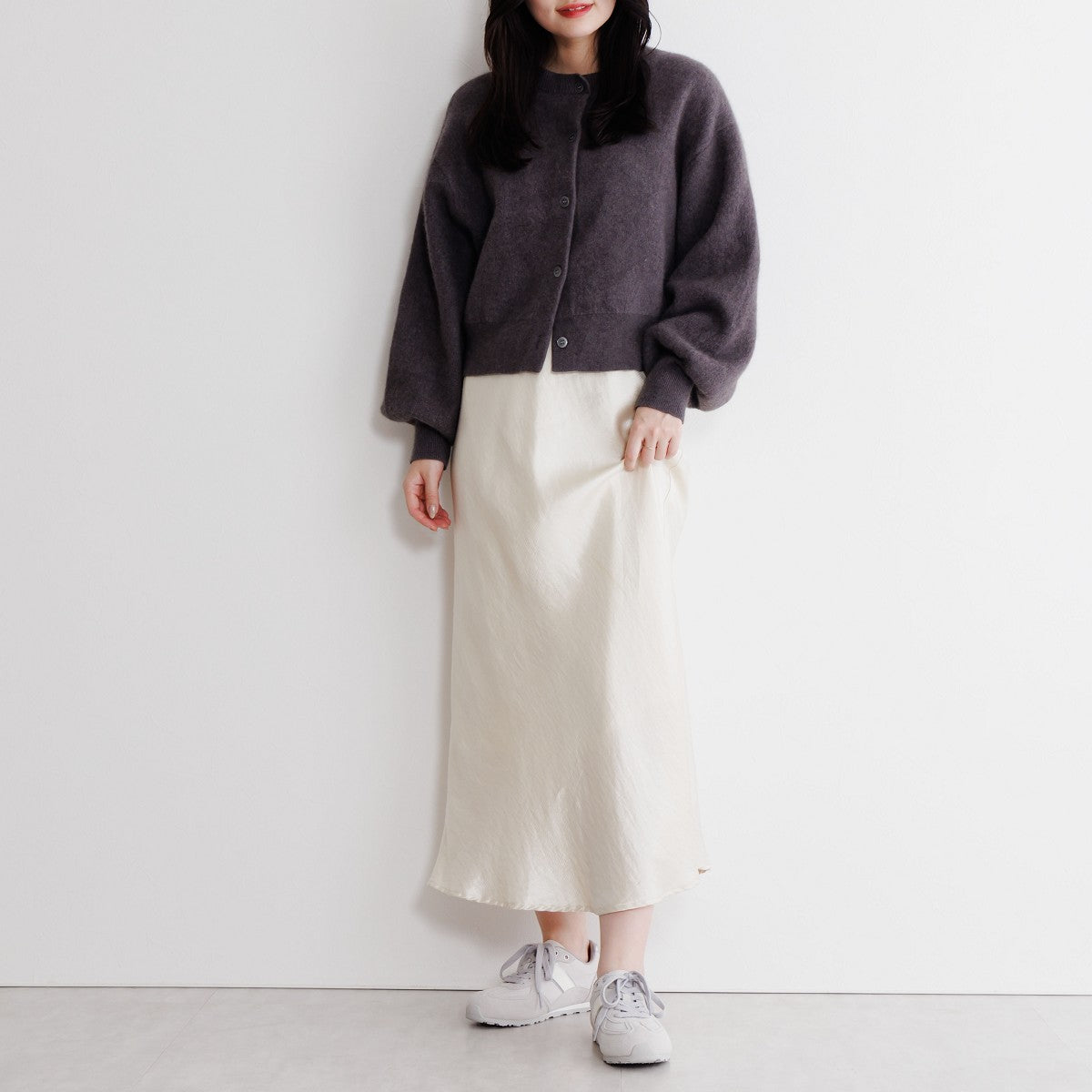 【25AW】フラットスエードコンビスニーカー/657302