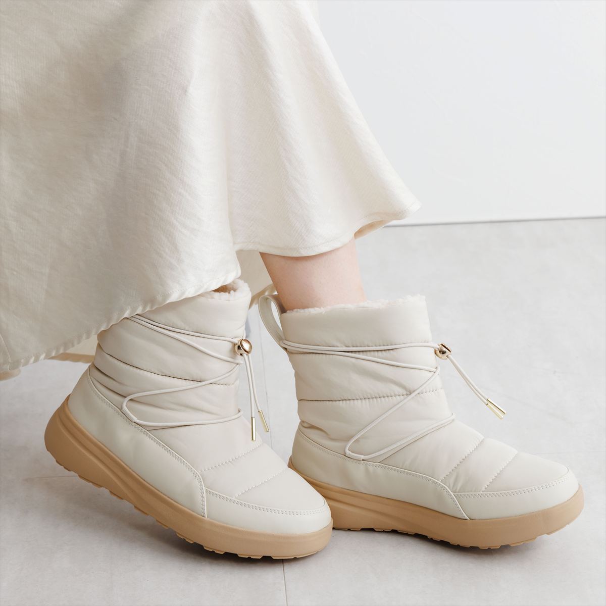 【25AW】コードデザインスノーブーツ/657402