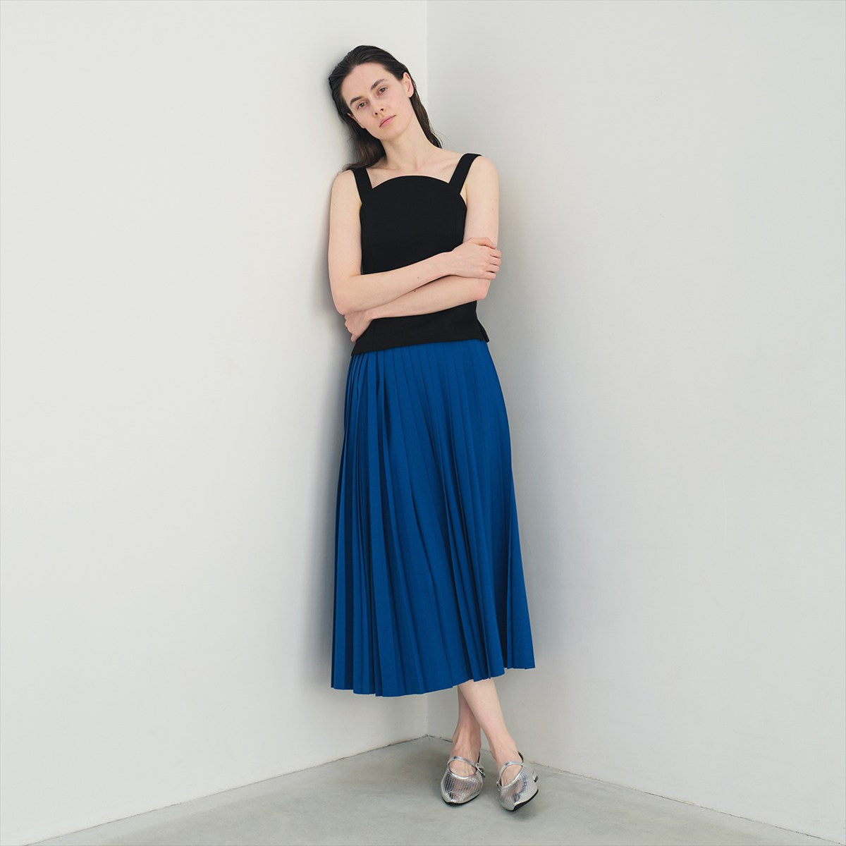 【26SS】パンチングレザーメリージェーンパンプス/661103