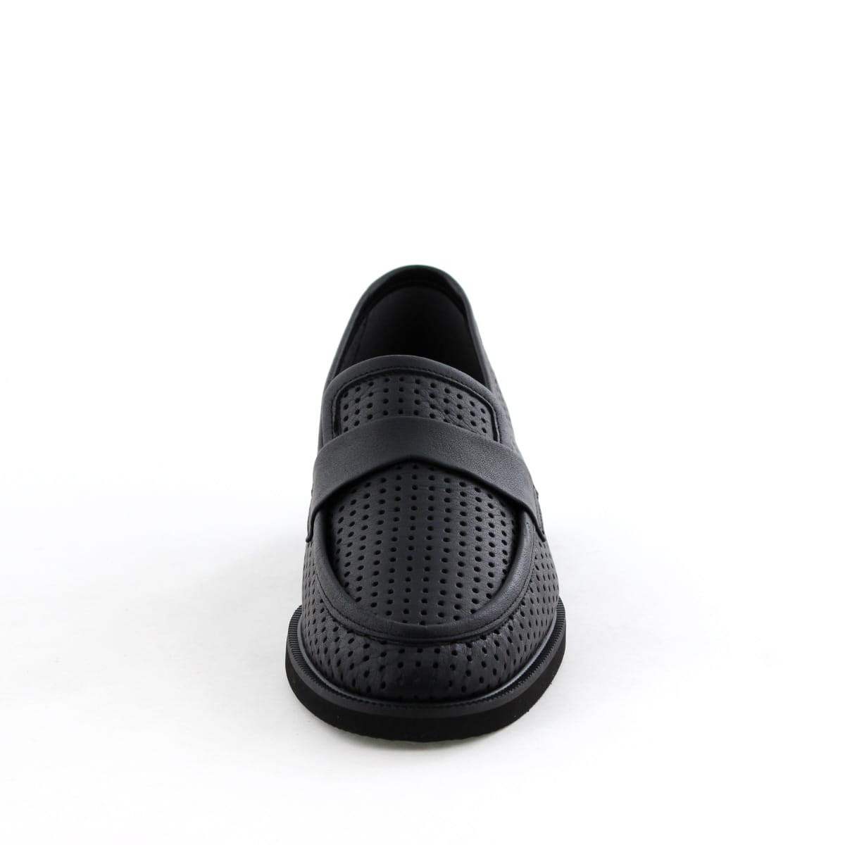 【26SS】パンチングレザーソフトローファー/661105