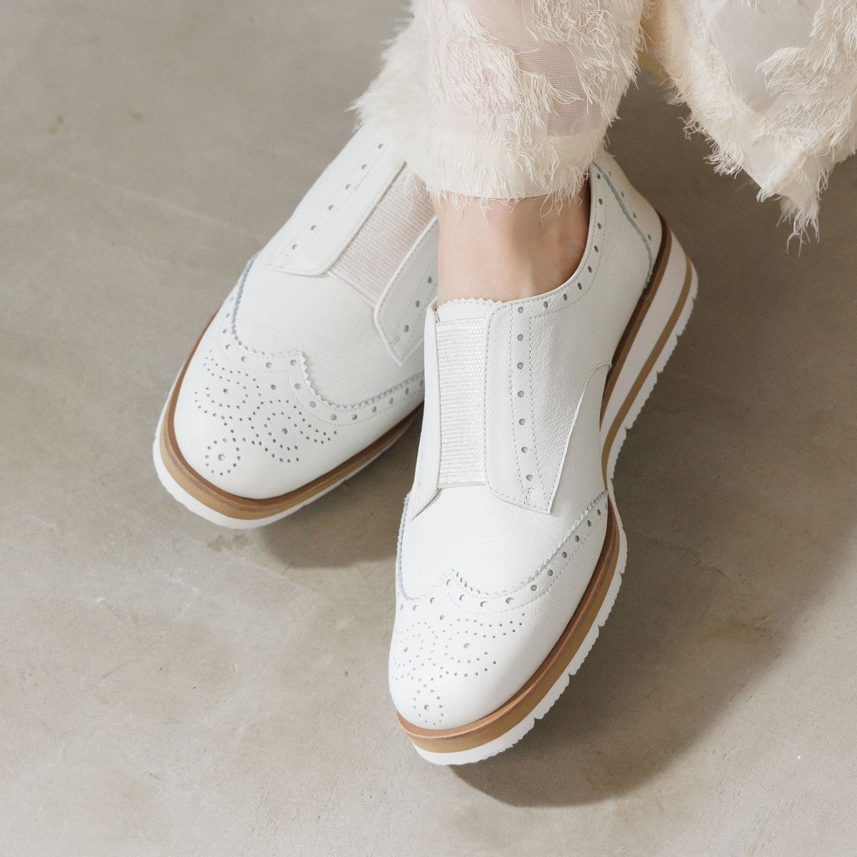 【26SS】厚底メダリオンシューズ/661107