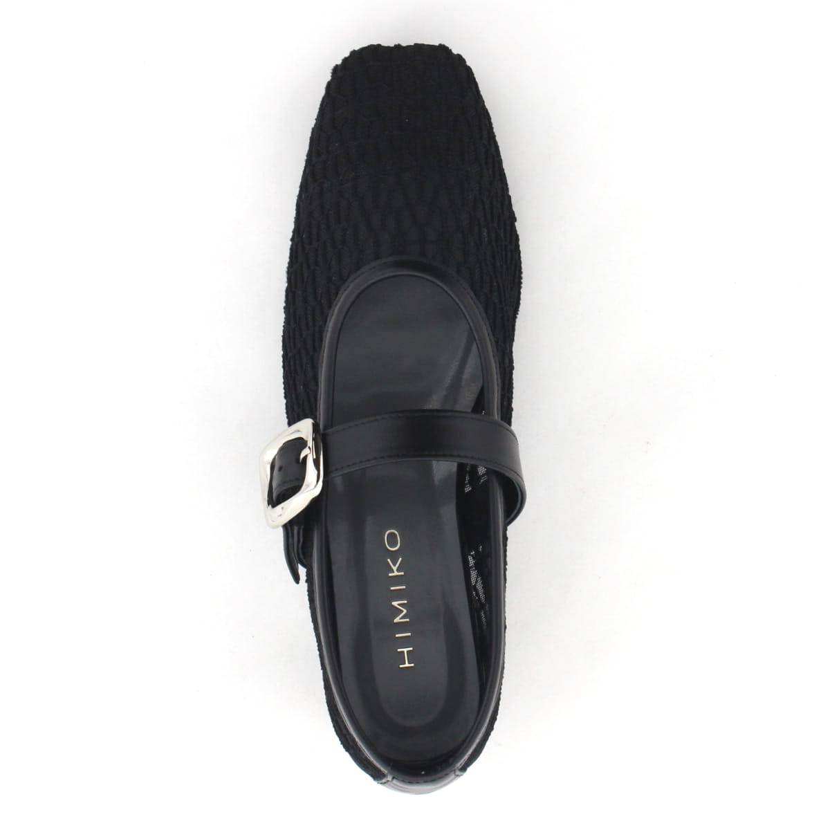 《26SS》チュールフラットメリージェーンパンプス/661115