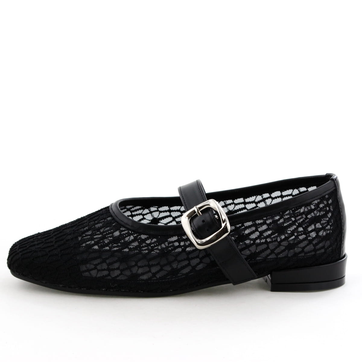 《26SS》チュールフラットメリージェーンパンプス/661115