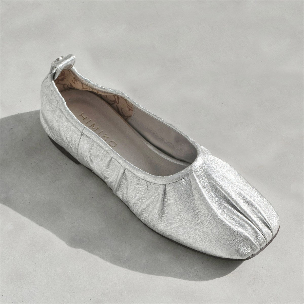 【26SS】ドレープデザインフラットパンプス/661116