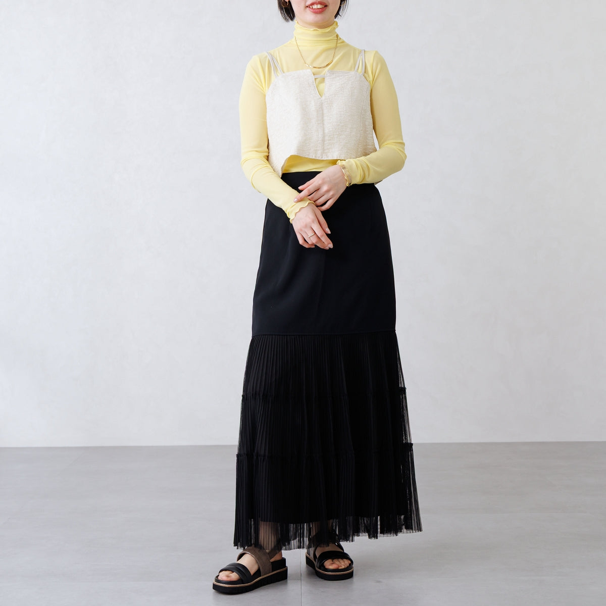 【SALE】【26SS】ウェーブソールフットベットサンダル/661208
