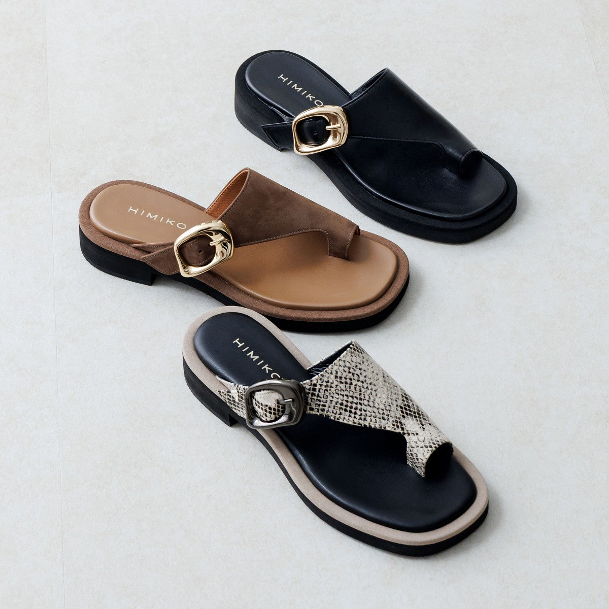 【26SS】メタルモチーフサムカバーサンダル/661209