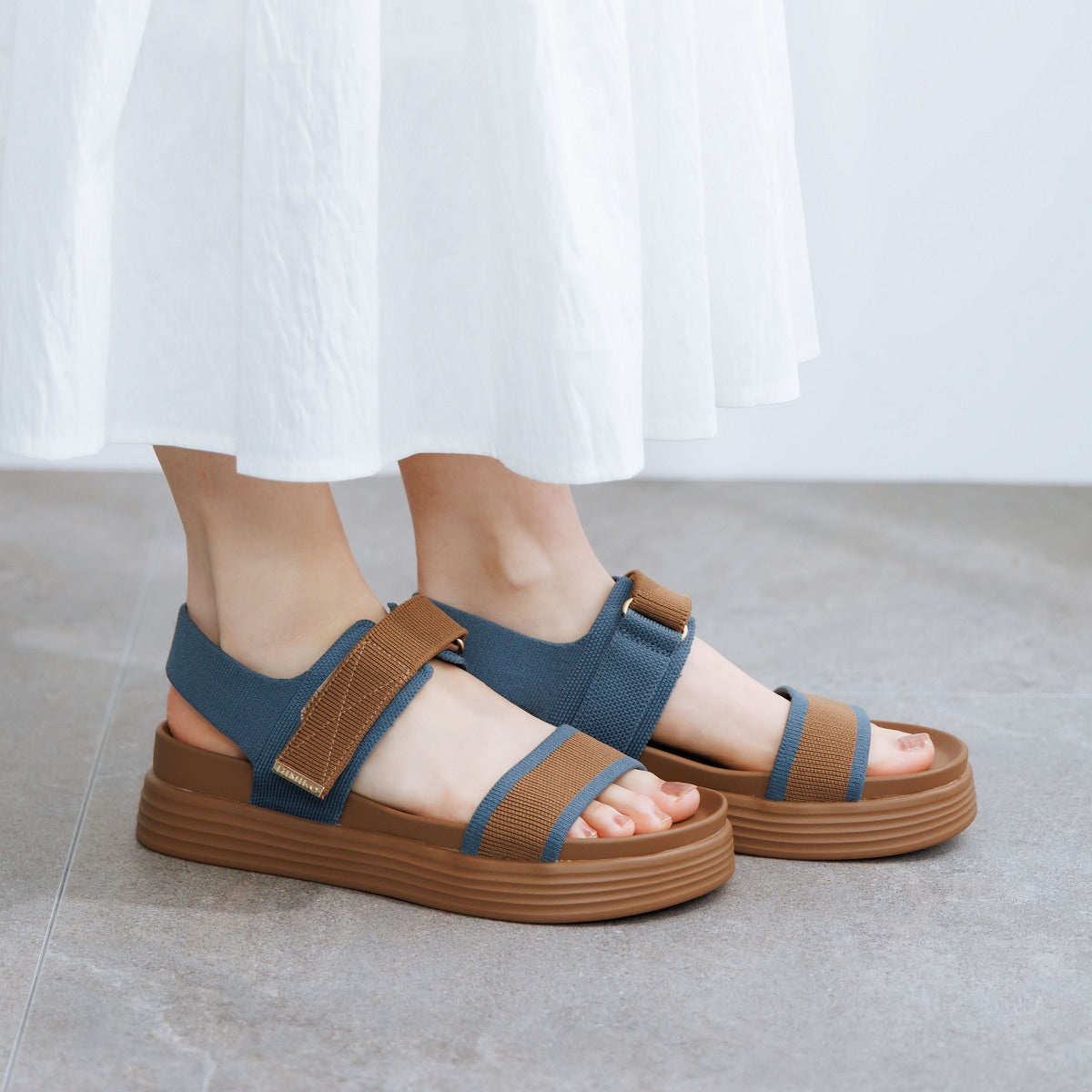 《予約/5月中旬入荷予定》ニットベルトスポーツサンダル/661225