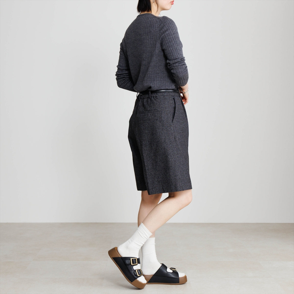 【SALE】【26SS/WEB限定デザイン】ダブルバックルサンダル/661253